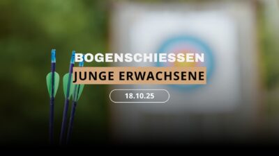 Junge Erwachsene Bogenschießen